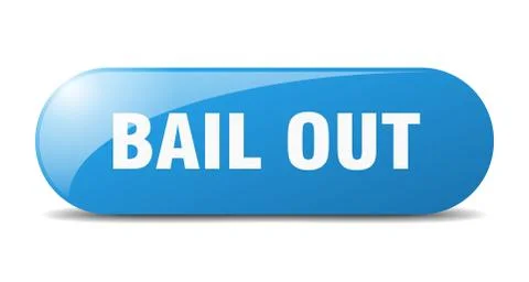 Bail out button. bail out sign. key. push button. Stock Illustration