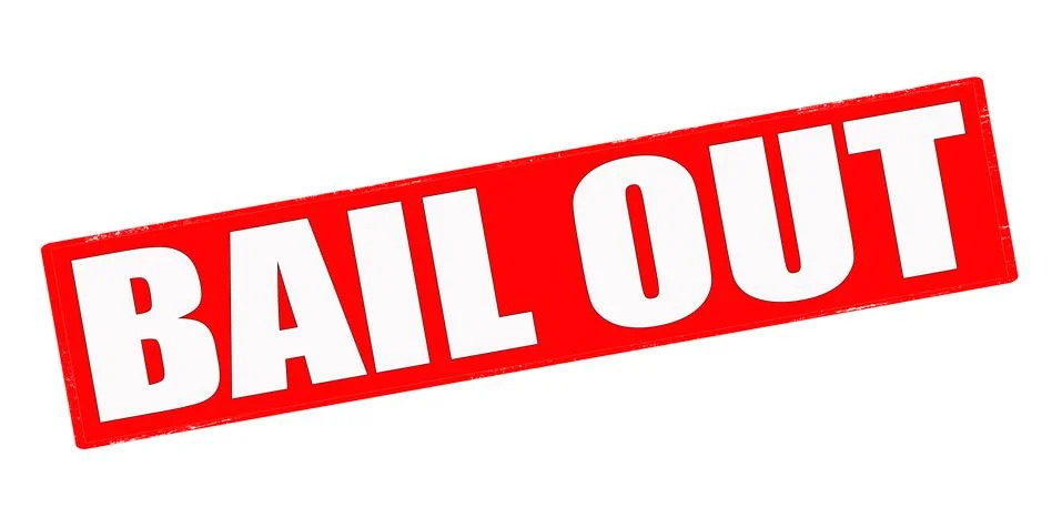 Bail out Stock Illustration