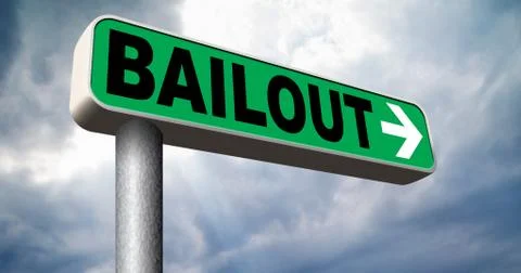 Bailout Stock Illustration