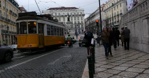 Bairro Alto, Lisbon, Portugal Stock Footage 59394356