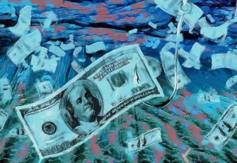 Bait Stock Illustration