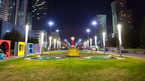 Baiterek in Astana Stock Footage 66860030