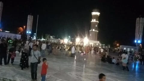 Baiturrahman mosque Stock Footage 231039699