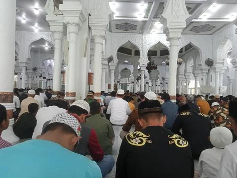 Baiturrahman mosque Stock Photos