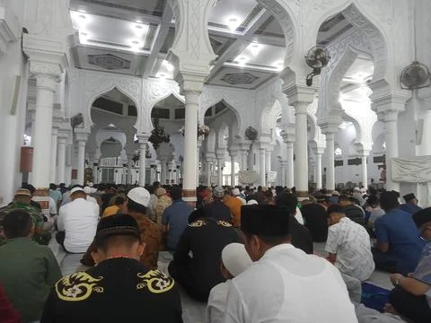Baiturrahman mosque Stock Photos