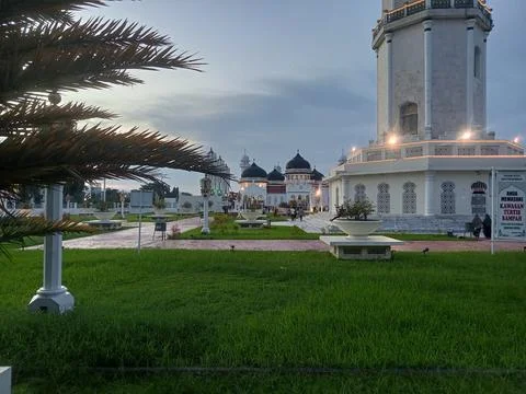 Baiturrahman mosque Stock Photos