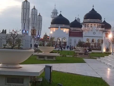 Baiturrahman mosque 写真素材
