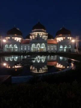 Baiturrahman Mosque Stock Photos