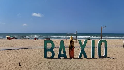 Baixios beach in Bahia Stock Photos