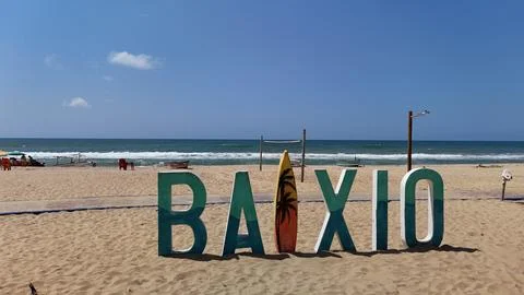 Baixios beach in Bahia Stock Photos