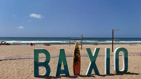 Baixios beach in Bahia Stock Photos