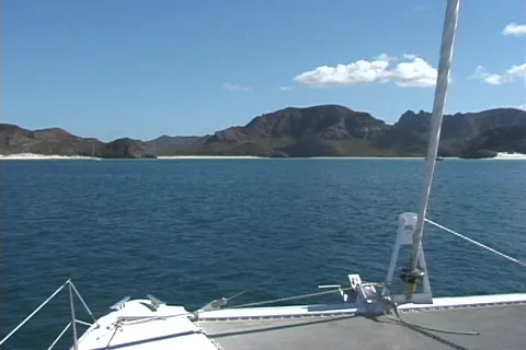 Baja Anchorage Stockbeeldmateriaal 124608