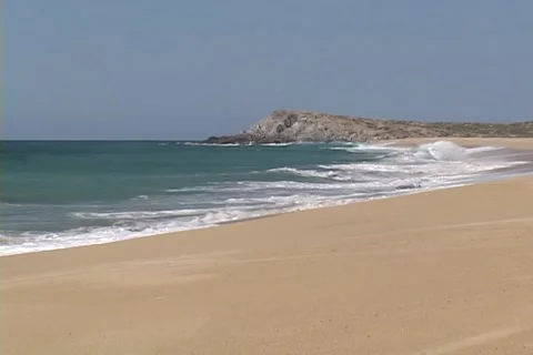 Baja Beach 2 Stock Footage 1018366