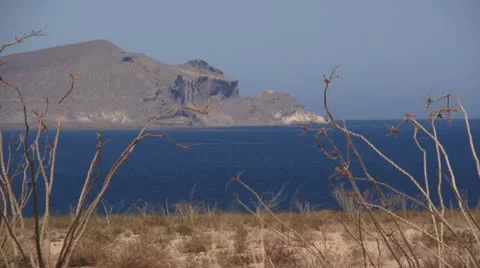 Baja Mexico Bay of LA Stock Footage 18939239