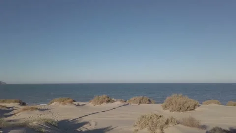 Baja side window ocean Stock Footage 166663739