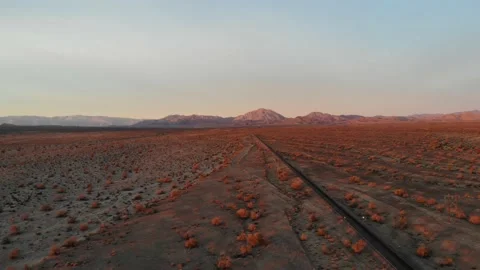 Baja Sunset over Open Highway Stock Footage 166662724