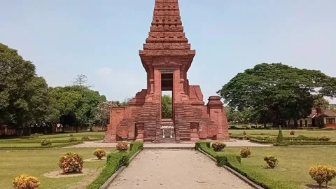 Bajang Ratu Temple Stock Footage 273293179