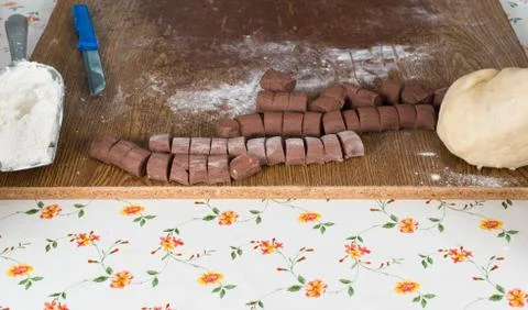 Bake cookies Stockfoto's