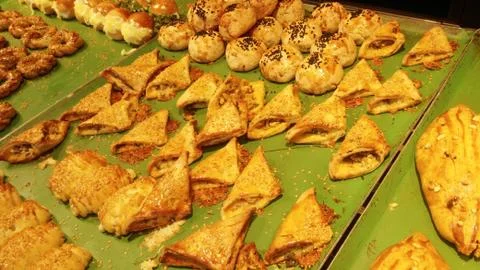 Baked appetiser Stock Photos