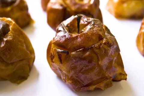 Baked apple Foto stock