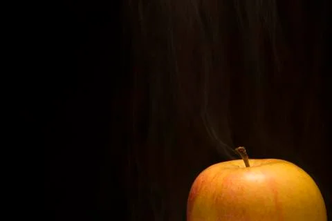 Baked apple Stock Photos