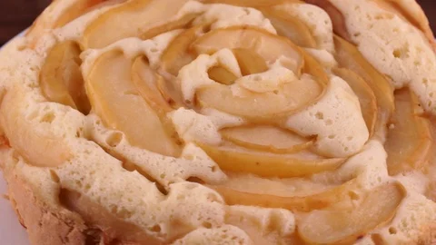 Baked Apple Pie Stock Footage 116668958