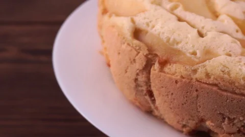 Baked Apple Pie Stock Footage 116669087