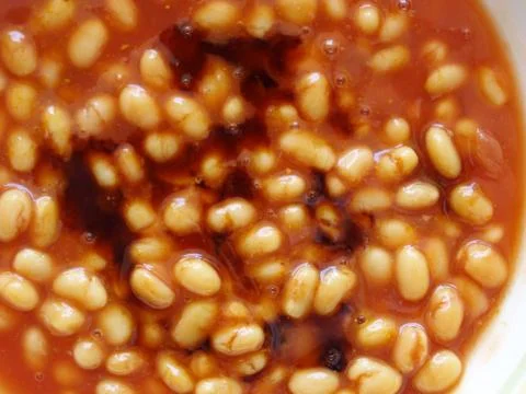 Baked beans Stock Photos