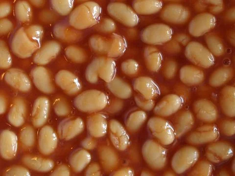 Baked beans Stock Photos