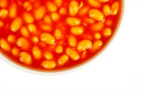 Baked Beans Foto stock