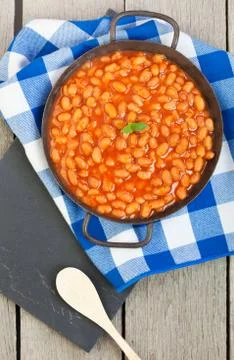 Baked beans Stock Photos