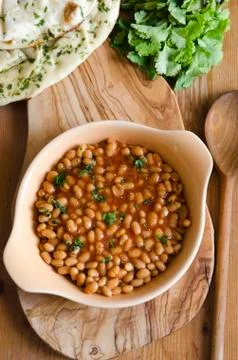 Baked beans Stock Photos