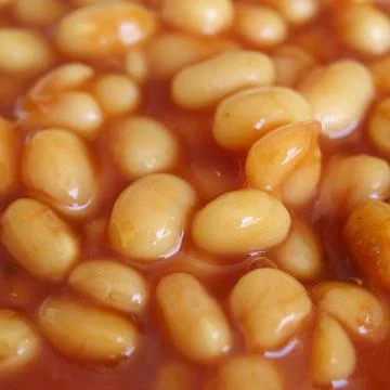 Baked beans Stock Photos