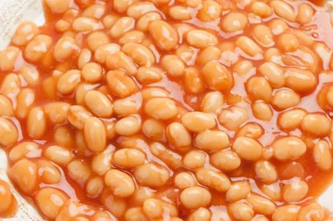 Baked beans Stock Photos