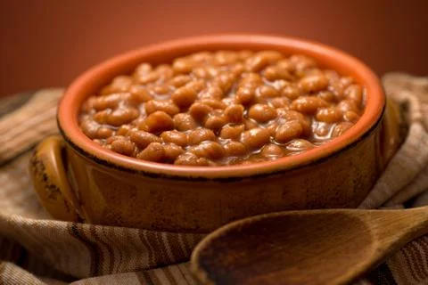 Baked beans Stock Photos