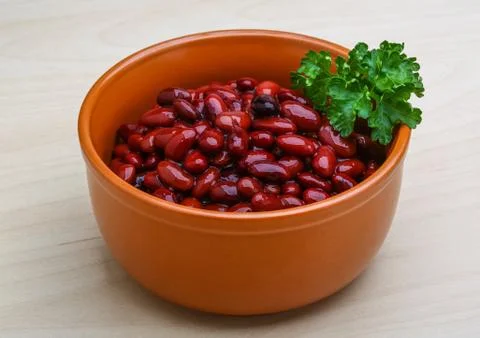 Baked beans Foto stock