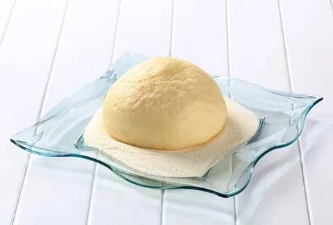 Baked bread dough on a cooling rack Stock Photos