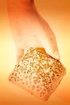 Baked bread Stock Photos