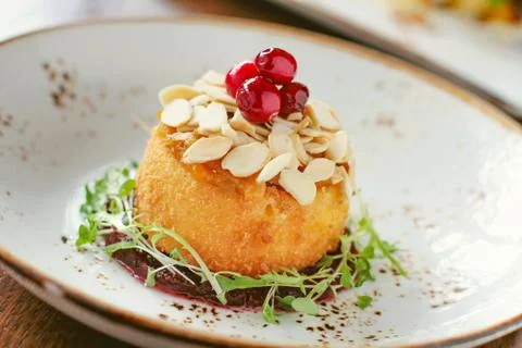 Baked brie appetizer Stock Photos