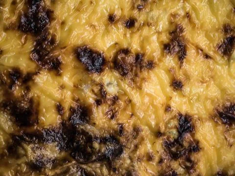 Baked Chicken with Cheese Stock Photos