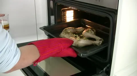 Baked Chicken Video stock 10678346