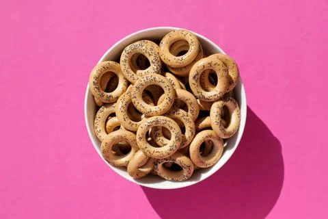 Baked donuts Stock-Fotos