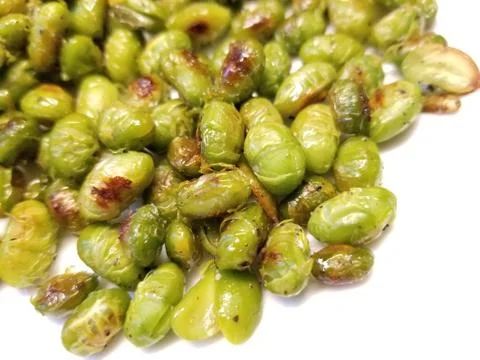 Baked Edamame Stock Photos