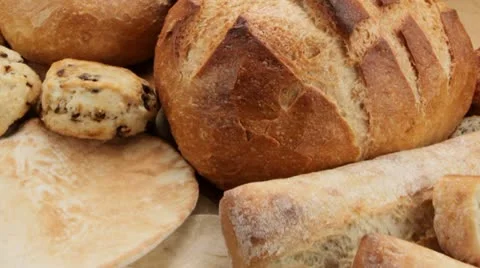 Baked goods Video stock 22384972