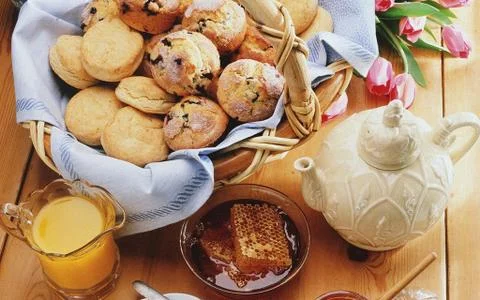 Baked goods Stock Photos