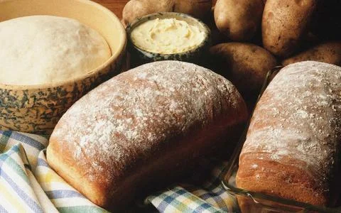 Baked goods Fotos Stock