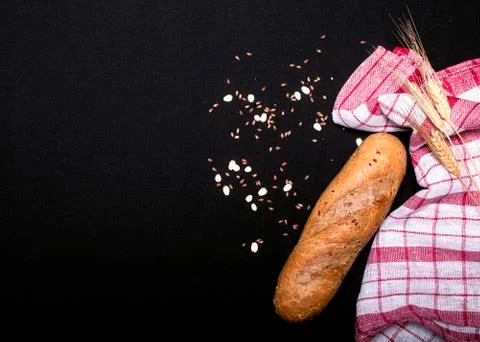 Baked goods with space for text Stock Photos