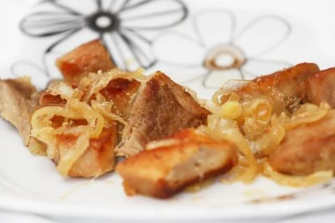 Baked meat Stock Photos