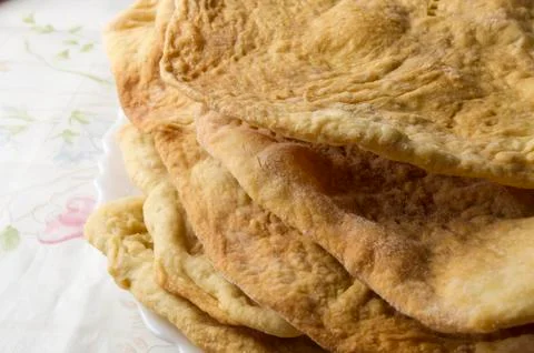 Baked piece layers Stock Photos
