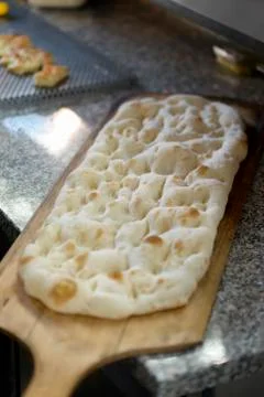 Baked pizza Stock Photos